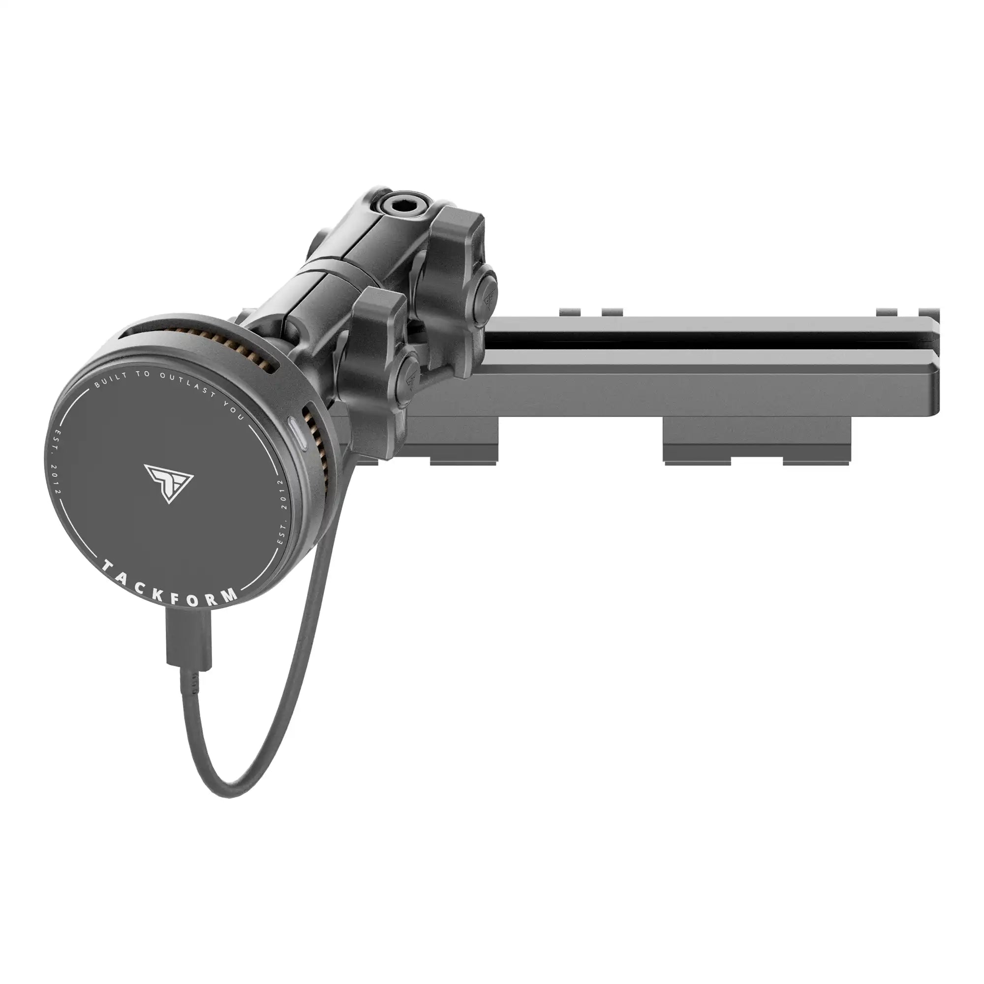 2009-2021 Nissan Frontier Slim Track Dash Bracket With Qi2.2/MagSafe Charging & Cooling Phone Mount