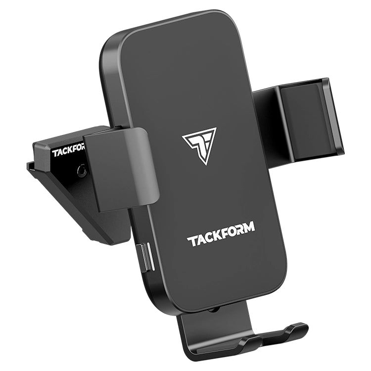 LINK™ Vent Mount Bracket With Wireless Charging Phone Holder | Short Reach | NOT BlueCruise Compatible | 2021-2025 Ford F-150/Raptor & 2023-2025 Ford Super Duty