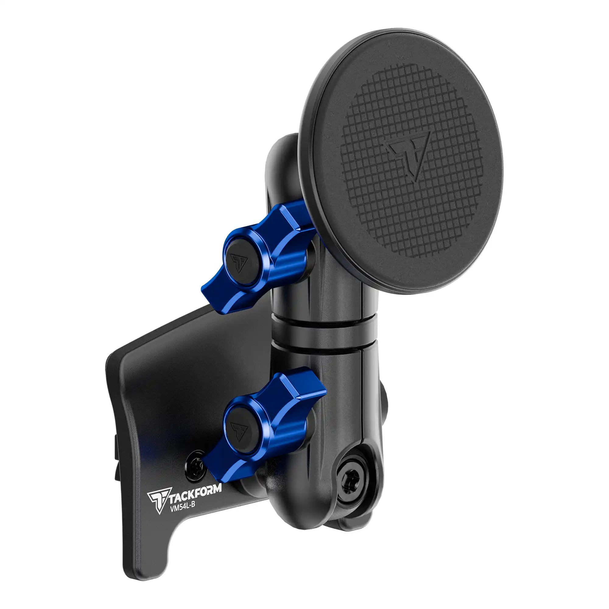 Product image of Tacoma Phone Mount with Magnetic Phone Holder Compatible with MagSafe with Blue Billet Knobs