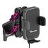 Product image of 2nd Gen Tacoma Phone Mount with Qi Wireless Charging Cradle with Customizable LED Accent Light and Pink Billet Knobs