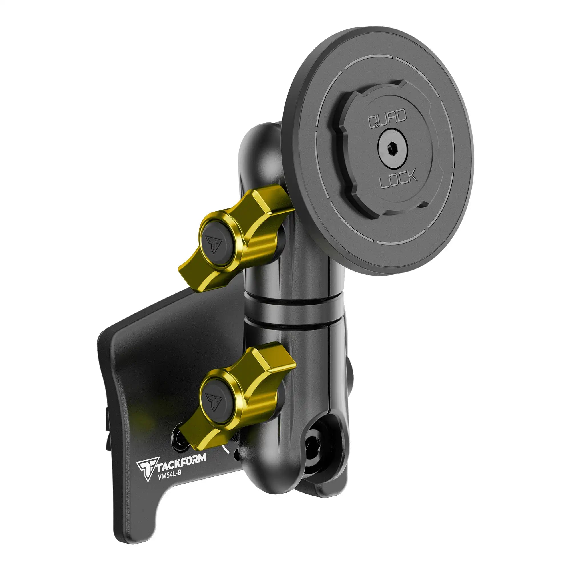 Product image of Tacoma Phone Mount with Magnetic Quad Lock MAG™ Head with Yellow Billet Knobs