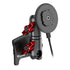 Product image of Tacoma Phone Mount with Magnetic Quad Lock MAG™ Charging Head with Red Billet Knobs