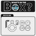 BC3 Universal Clamp for 7/8" to 1-1/4" Bars | Black | Combo 20mm Metal Ball and Dovetail | Bushings Included