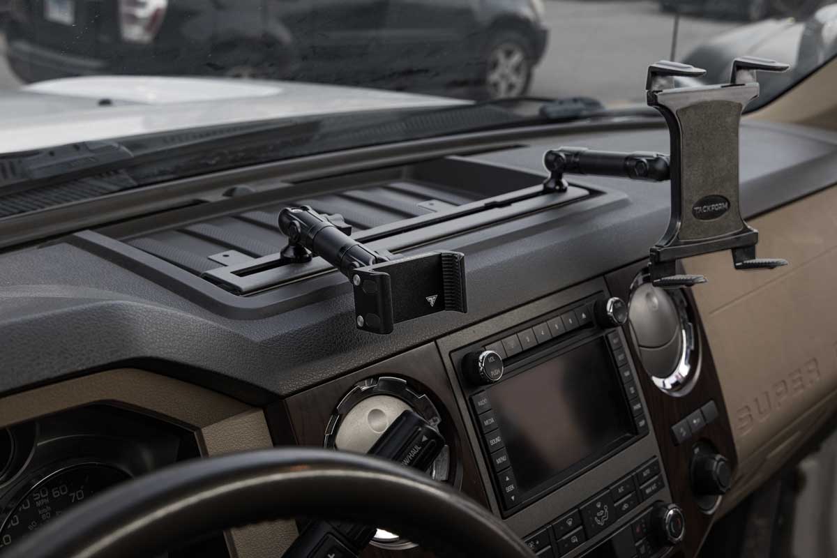 2008-2016 Ford Super Duty TRAXX™ Fast Track Dash Bracket - ALL METAL ...