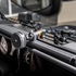 Tackform Jeep Wrangler Dash Kit with Magnetic Charging Magsafe Phone Mount Installed In Vehicle 
