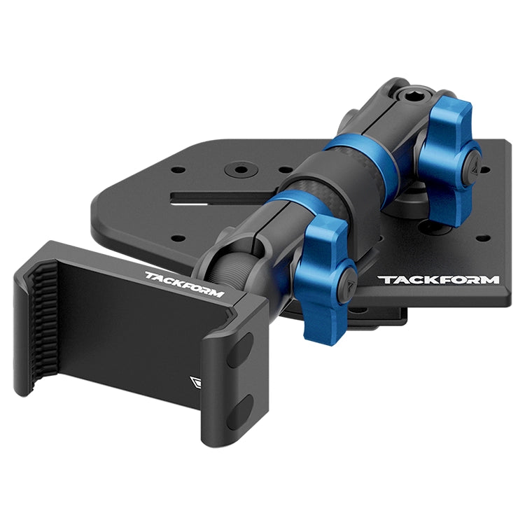 Tackform Jeep Wrangler Dash Kit with Blue Spring Phone Cradle And Color Accent Knobs 
