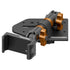 Tackform Jeep Wrangler Dash Kit with Spring Phone Cradle And Orange Color Accent Knobs 
