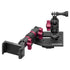 Tackform Jeep Wrangler Dash Kit with Spring Phone Cradle, GoPro Mount, And Pink Color Accent Knobs 