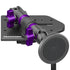 Tackform Passenger Jeep Wrangler Dash Kit with MagSafe Wireless Charger And Purple Color Accent Knobs