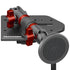 Tackform Passenger Jeep Wrangler Dash Kit with MagSafe Wireless Charger And Red Color Accent Knobs