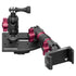 Tackform Passenger Jeep Wrangler Dash Kit with Spring Phone Cradle, GoPro Mount, And Pink Color Accent Knobs 