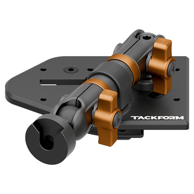 Tackform Jeep Wrangler Dash Kit with CB Radio Mount And Orange
 Color Accent Knobs  
