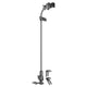 Floor Bolt Semi Truck Gooseneck Rigid Flex Arm All Metal Phone Mount 
