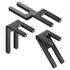 Semi Truck Seat Rail Bolt Base Adapters
