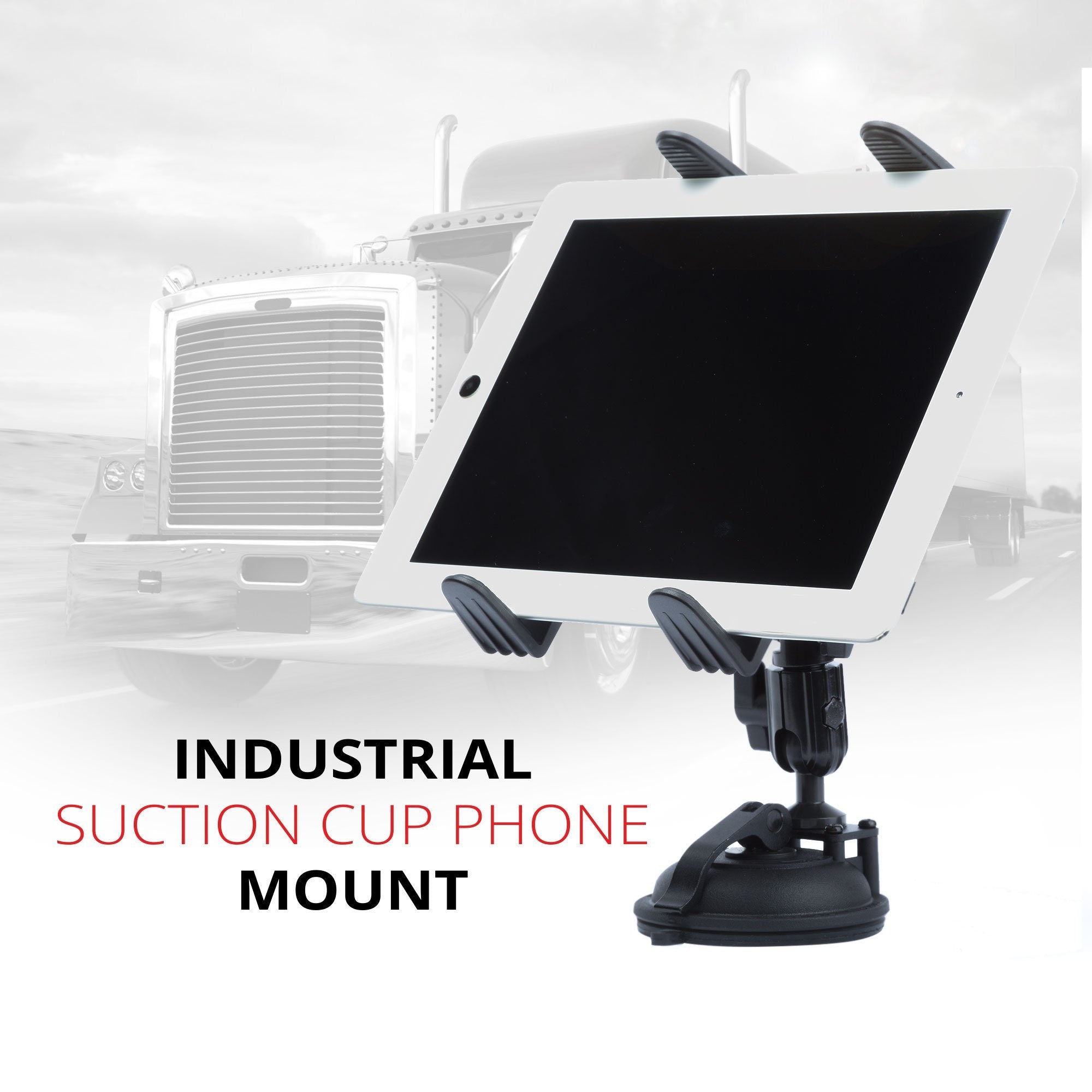 Heavy Duty Suction Cup Mount for Trucks Tackform