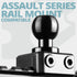 TRAXX™ - Assault Track Mount | CB Microphone / Handheld Radio Holder | 4.75" Arm
