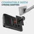 TRAXX™ - Assault Track Mount (Picatinny) | 7.5"- 9.25" Telescoping Arm | 4-Prong TPMS Monitor Holder