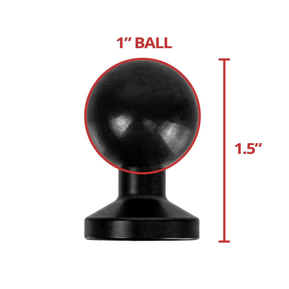 1 inch rubber ball for tripod.