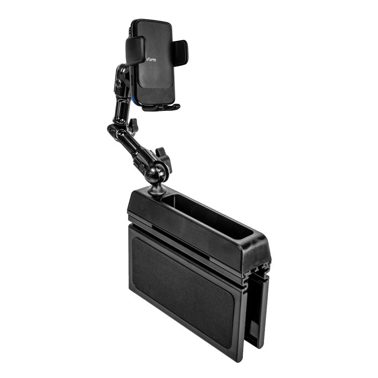 Wireless Charger Phone Mount | 7.25" Modular Arm | Seat Wedge Base - Magsafe Compatible