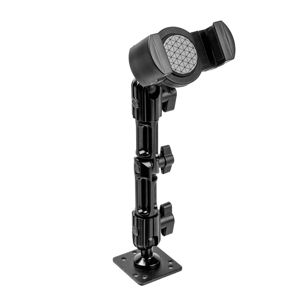 AMPS Drill Base Mount | 7" Modular Arm | XL Phone/GPS Holder | 20mm Ball System