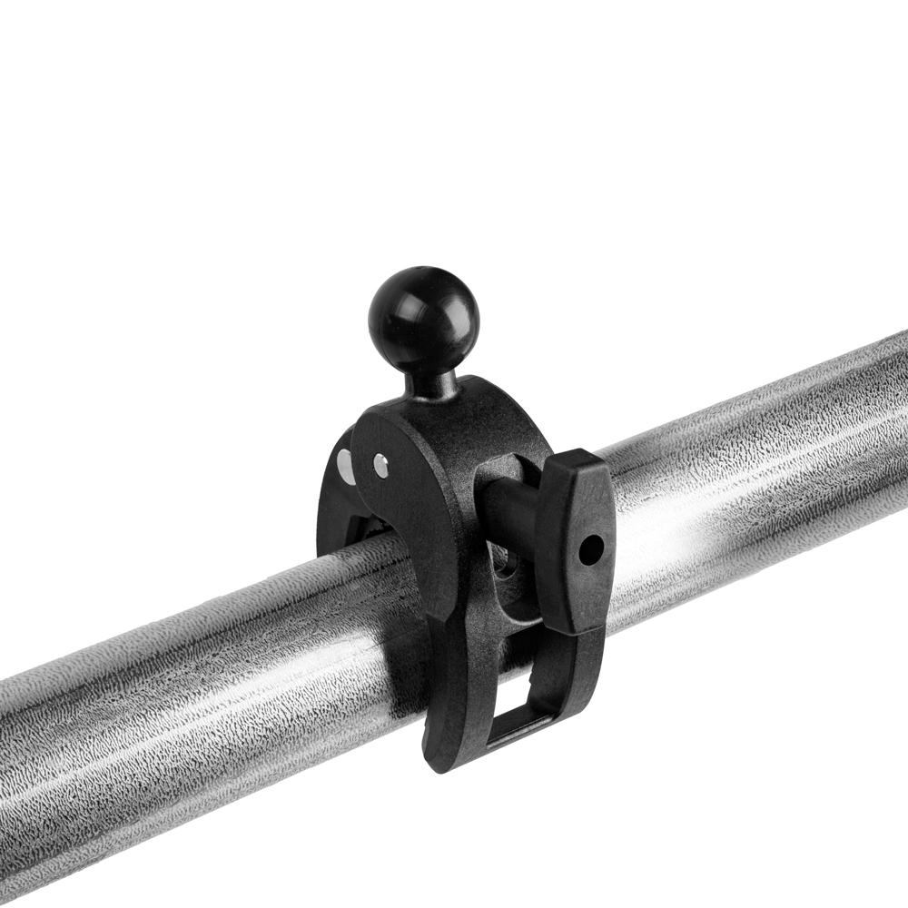 Bar Clamp | Quick Release | 1"/25mm/B-Sized Rubber Ball