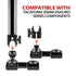 Roll Cage Bar Mount | 20mm Ball | Flange