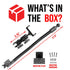 Seat Rail/Floor Bolt Mount | 21" Rigid Aluminum Neck | Phone Holder