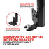 Seat Rail/Floor Bolt Mount | 21" Rigid Aluminum Neck | Phone Holder