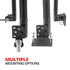 Seat Rail/Floor Bolt Mount | 21" Rigid Aluminum Neck | Phone Holder