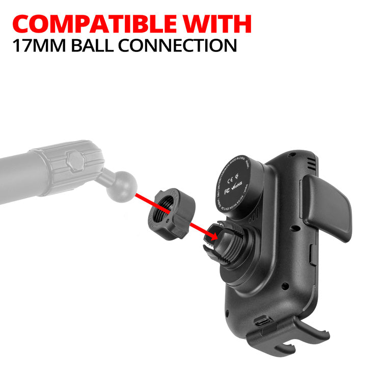 Console Bracket with Wireless Charger | Ford Super Duty - 3rd Gen (2011 to 2016) - Magsafe Compatible