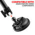 Suction Cup Mount | 3.5" Diameter | 20mm Ball