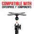 Vesa Holder | 75mm To 100mm | 1"/25mm/B-Sized Ball Ball
