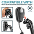 TRAXX™ - Assault Track Mount | CB Microphone / Handheld Radio Holder | 4.75" Arm