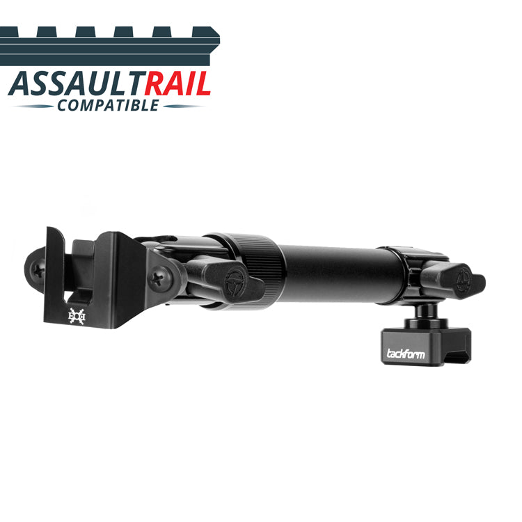 Assault Track Mount (Picatinny) | 7.5"- 9.25" Telescoping Arm | CB Microphone
