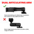 Impact Series Lever Arm | 5.5" Aluminum Die-Cast Arm | 26mm Ball & Socket System