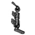 Black Motorcycle Action Camera Holder - Compatible with GoPro | Mirror Mount - Through Hole for M10 or 3/8" Bolt | 3.5" DuraLock™ Arm