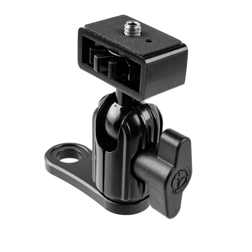 Camera Holder | Mirror Mount - Through Hole for M10 or 3/8" Bolt | Short Reach Arm