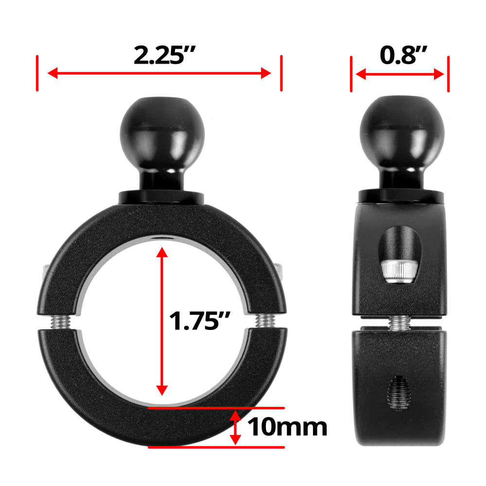 Bar Mount | 1.75" | 20mm Ball