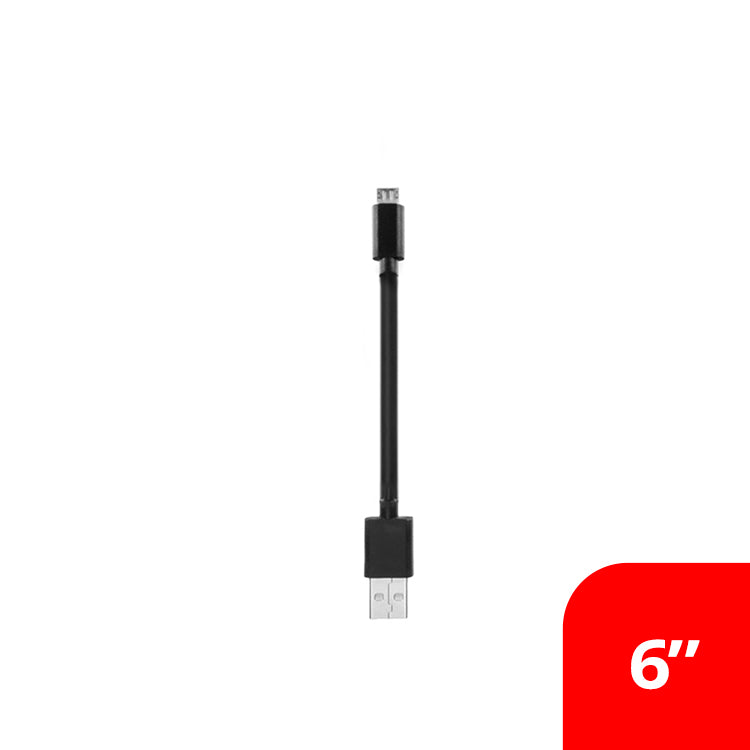 Tackform Micro USB Charging Cable for Vehicle 6in.