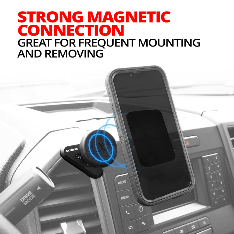 Air Vent Magnetic Phone Mount | 2015-2020 Ford F150 & Raptor | 2017-2021 Ford Super Duty | 2018-2021 Ford Expedition