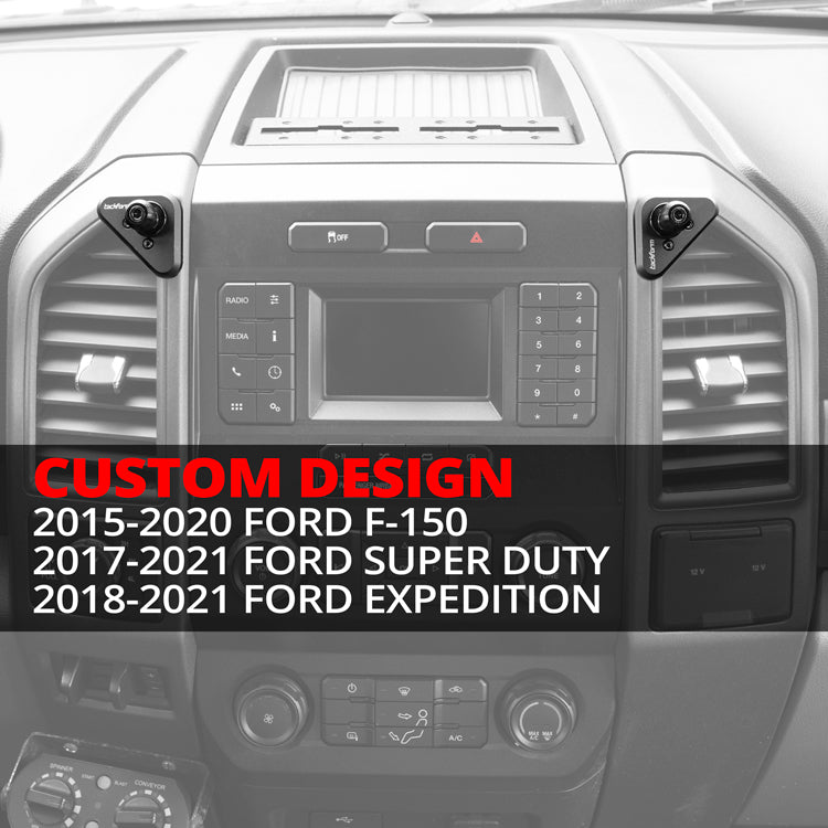 Air Vent Phone Mount | Ford F150 2015-2020 | Super Duty 2017-2021 | Expedition 2018-2021 (Center Air Vent Only)