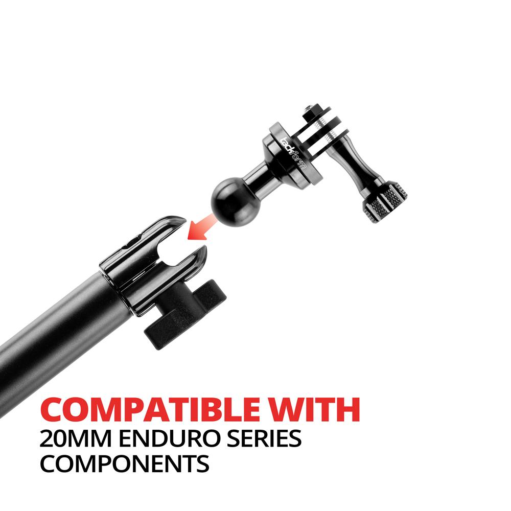 Action Camera Holder | 20mm Ball