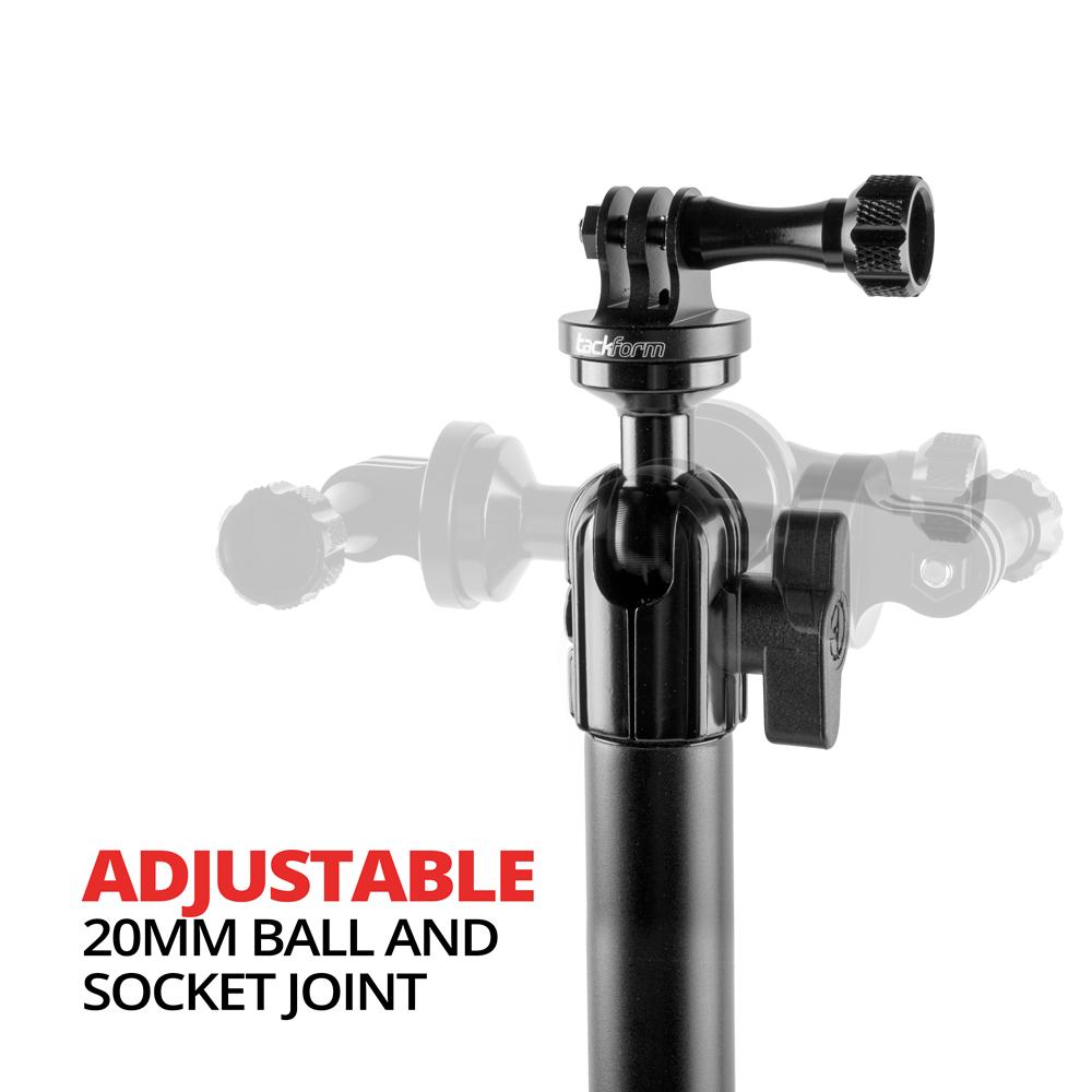 Action Camera Holder | 20mm Ball