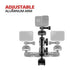 Enduro Series™ Motorcycle Camera Mount | Compatible with GoPro and Action Cameras | 3.5" Arm | For Crossbar Brace, Mirror, and other posts up to .5" in Diameter | All Metal Design | Item on Backorder, Ships in 1-2 Weeks or Less (Subject to Change)