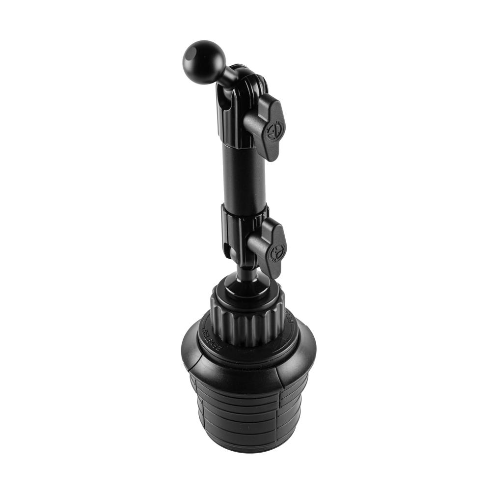 Cup Holder Mount for Furrion Vision S5",  S7" and Garmin Big Ball | 4.75" Arm