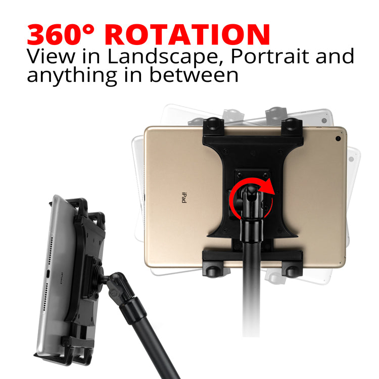 Tablet Holder | 7.5"-9.25" Telescoping Arm | 20mm Fast Track™ Ball