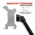 TF26-SRT1-AMPS| Seat Rail Mounted AMPS Mount | 20"-24" Telescoping Arm