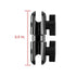 AMPS Adapter | 3.5" Arm | Grabs 20mm Ball