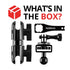 Action Camera / Compatible with GoPro | 3.5" Arm | Grabs 20mm Ball