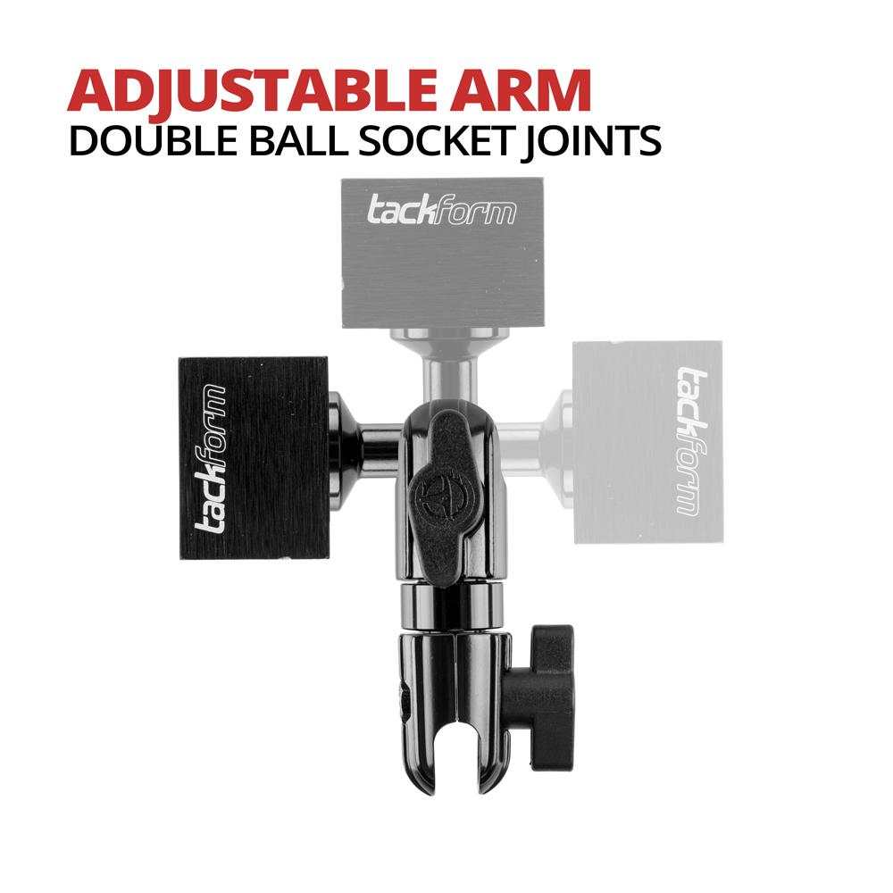 Phone Holder | 3.5" Arm | Grabs 20mm Ball